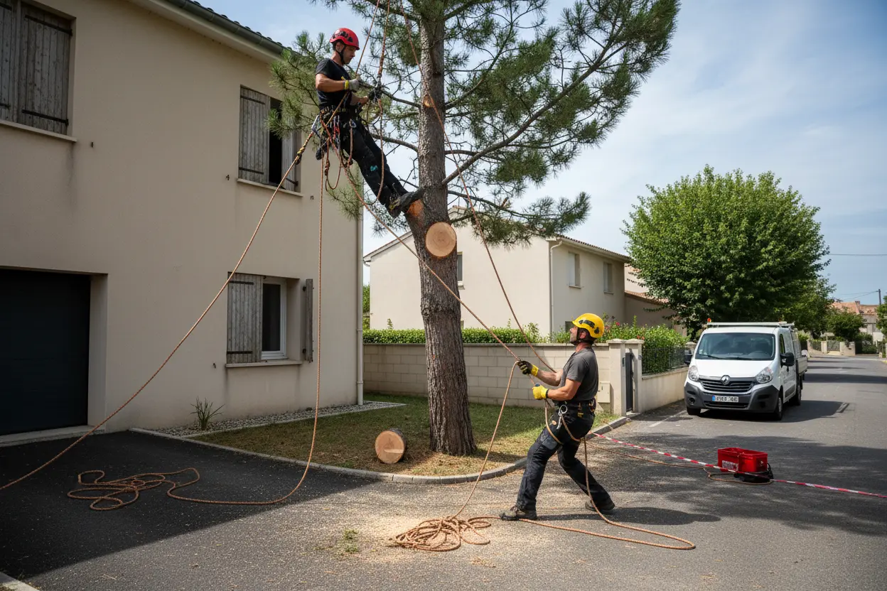 Abattage d'arbres et Démontage délicat à Salon-de-Provence